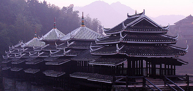 Sanjiang Chengyang Wind and Rain Bridge Sanjiang Chengyang Wind and Rain Bridge